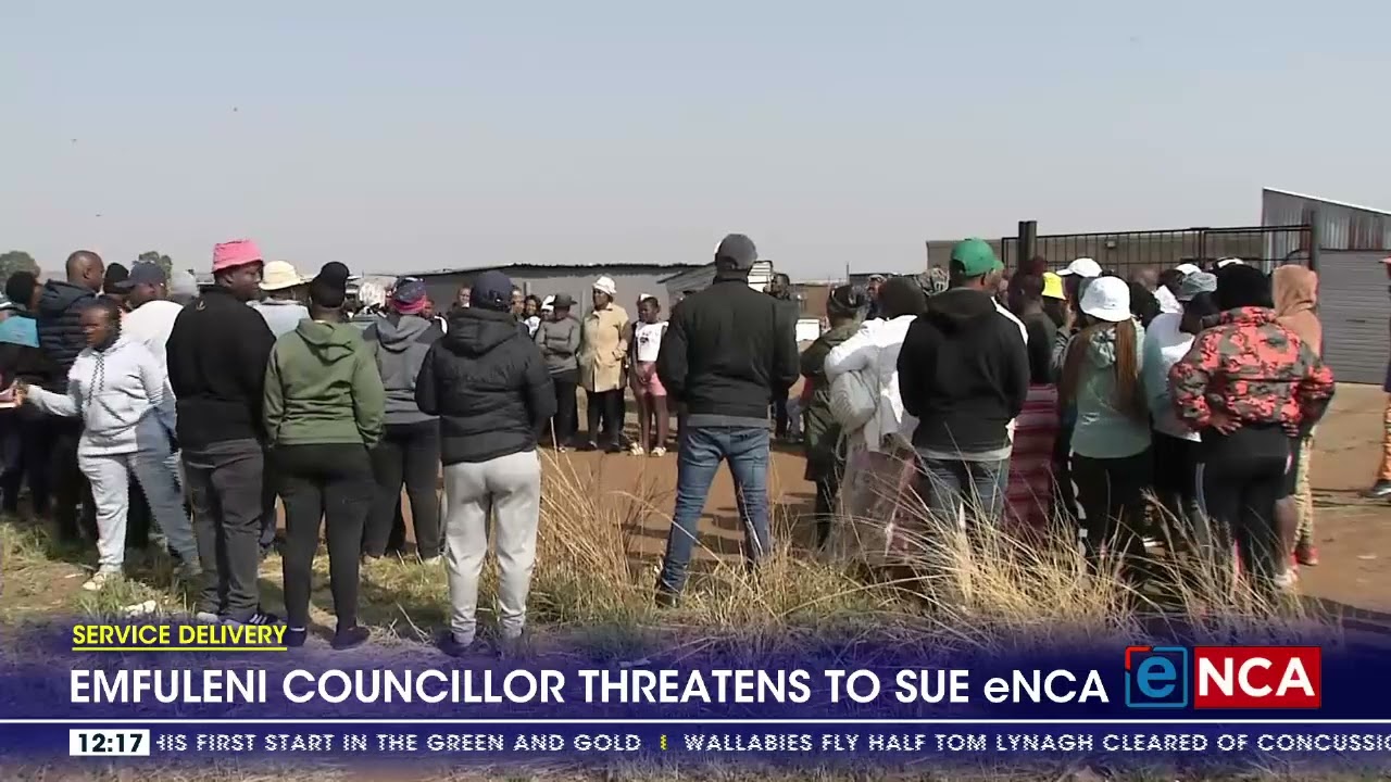 Emfuleni councillor threatens to sue eNCA