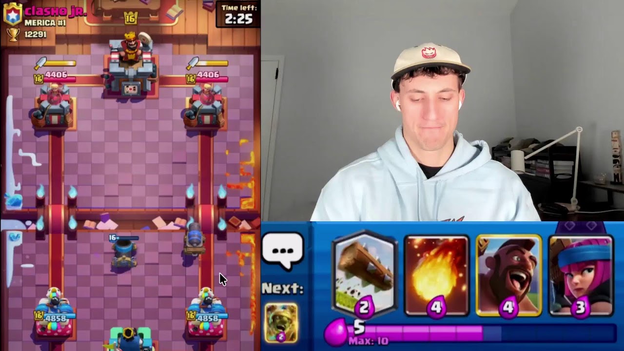 Clash Royale Trophy Push! (Clapping)