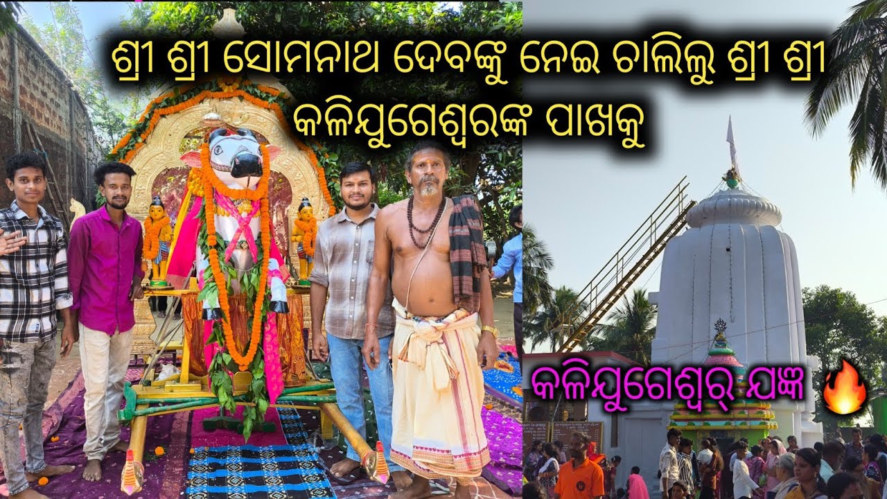 ପ୍ରଭୁ ସୋମନାଥ ଗଲେ କଳିଯୁଗେଶ୍ୱରଙ୍କ ଯଜ୍ଞକୁ🙏🙏l kalijugeswar jagya 2025