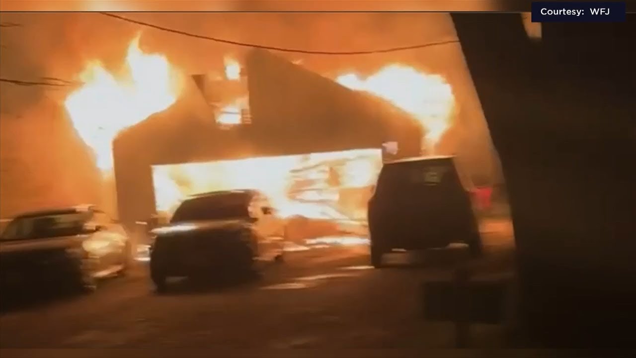 Investigation underway after explosion in the Town of Albion