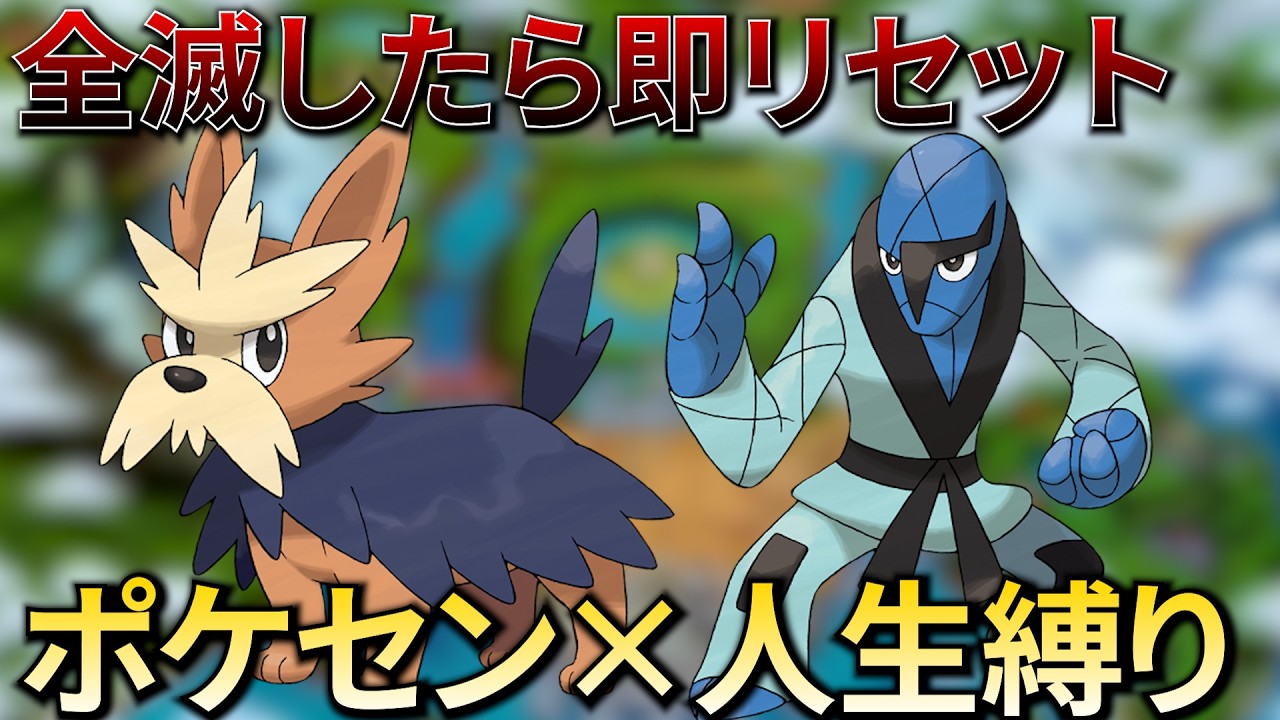 【6日目】BWをポケセン×人生縛りでクリアする配信【ポケットモンスターBW】