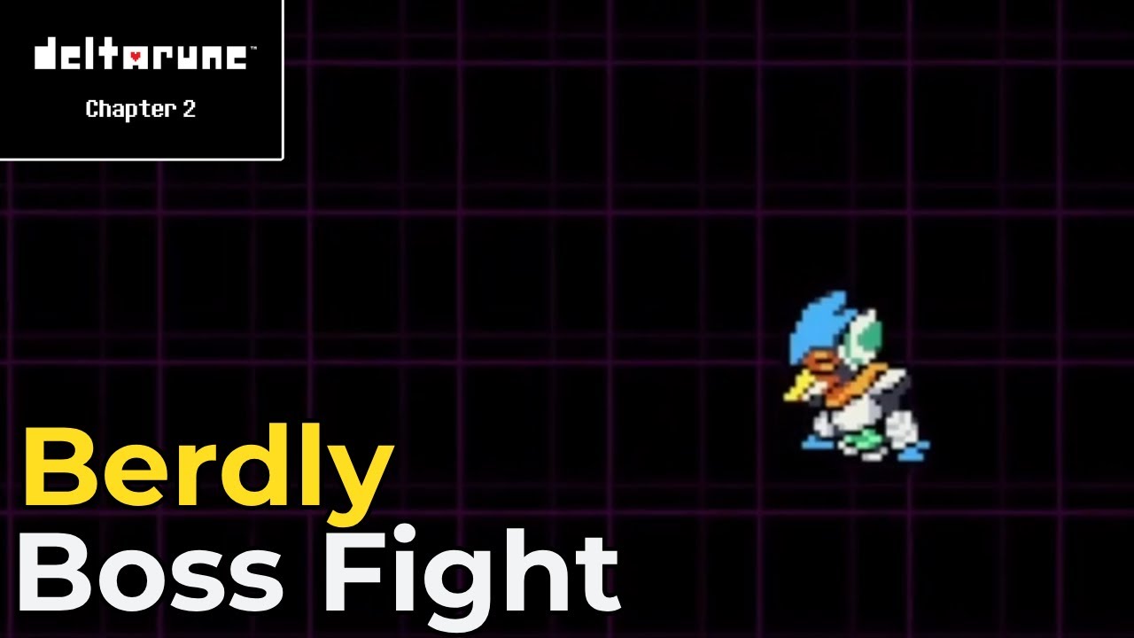 Berdly | Boss Fight [Deltarune: Chapter 2]