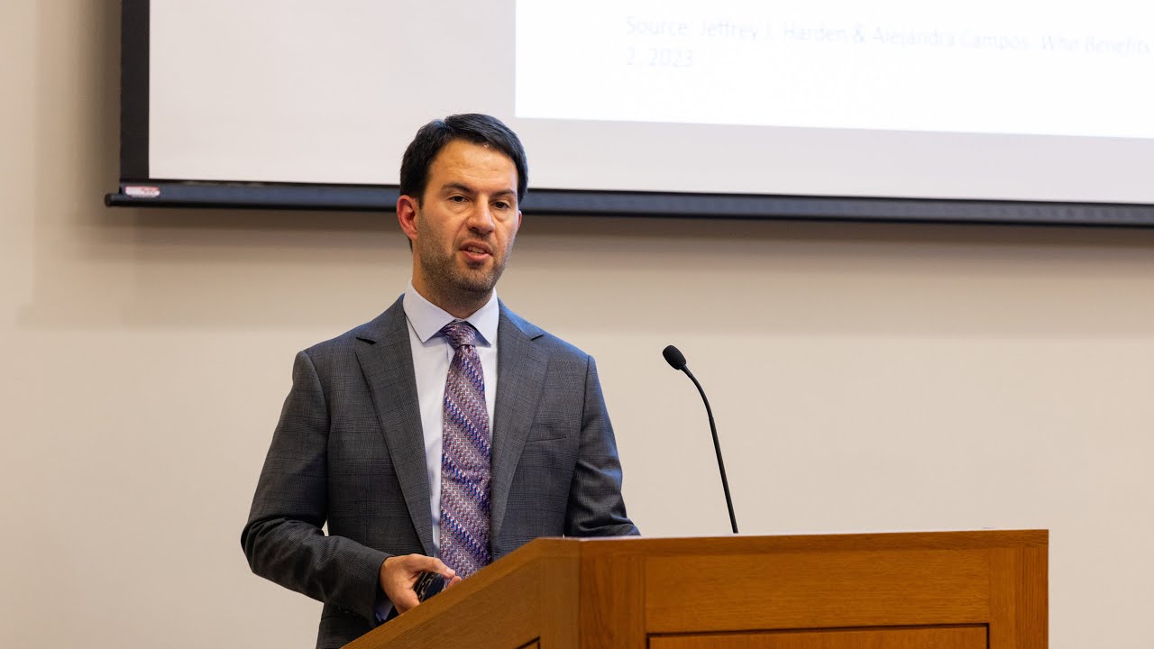 Nicholas Stephanopoulos Chair Lecture: 