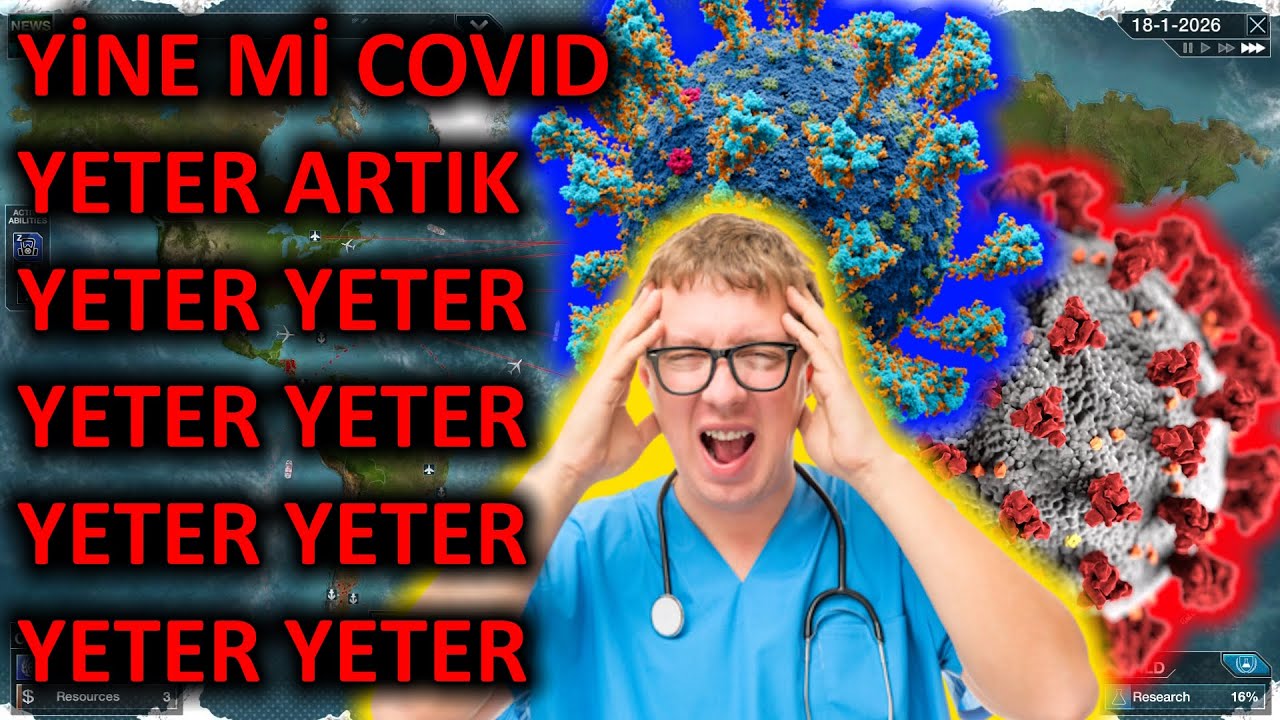 Plague Inc - Corona yeniden geldi, kaçın (Virüs - Tedavi) [Türkçe]