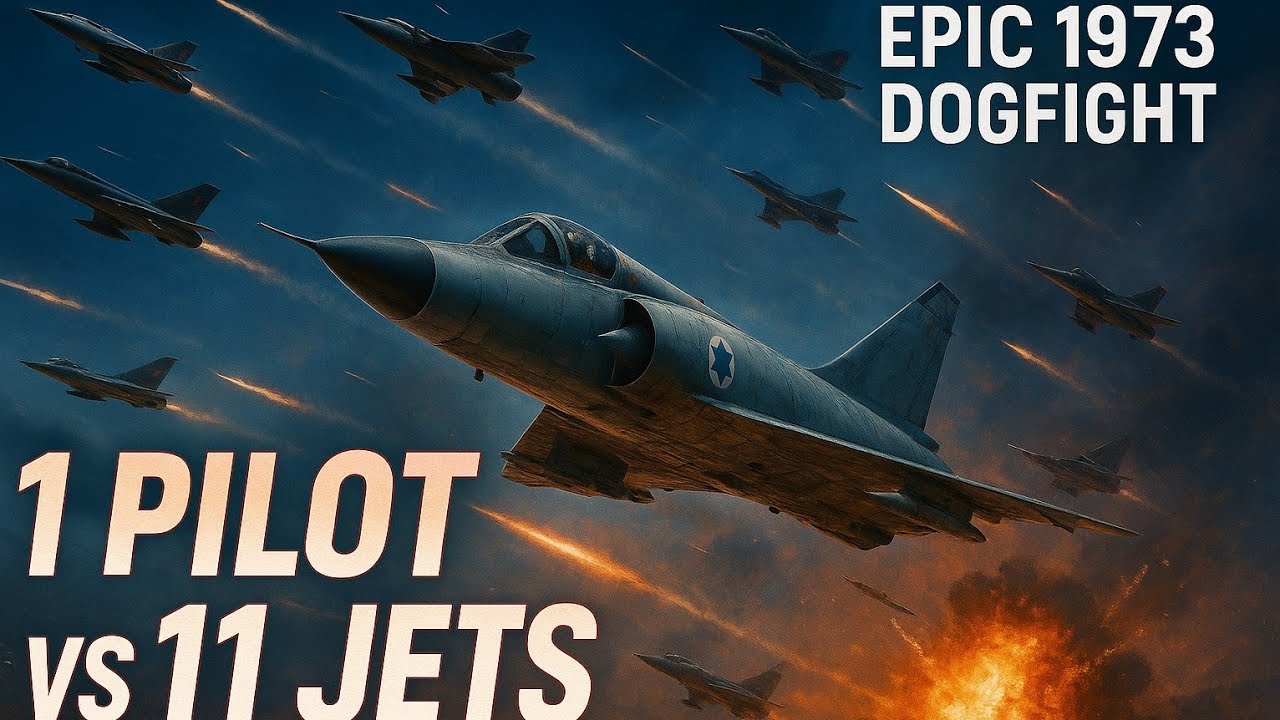 Incredible Dogfight: Israeli Pilot Giora Epstein vs 11 MiG-21 Fighters (1973 Air Battle)