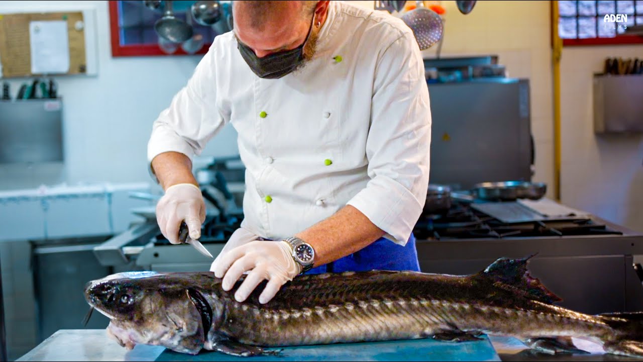 Sturgeon, Mint Pasta & Veal Tongue in Venice - Gourmet Food in Italy