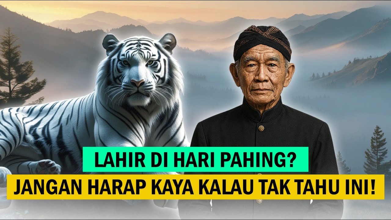 LAHIR DI HARI PAHING? JANGAN HARAP KAYA KALAU TAK TAHU INI! | SEPUTAR WETON