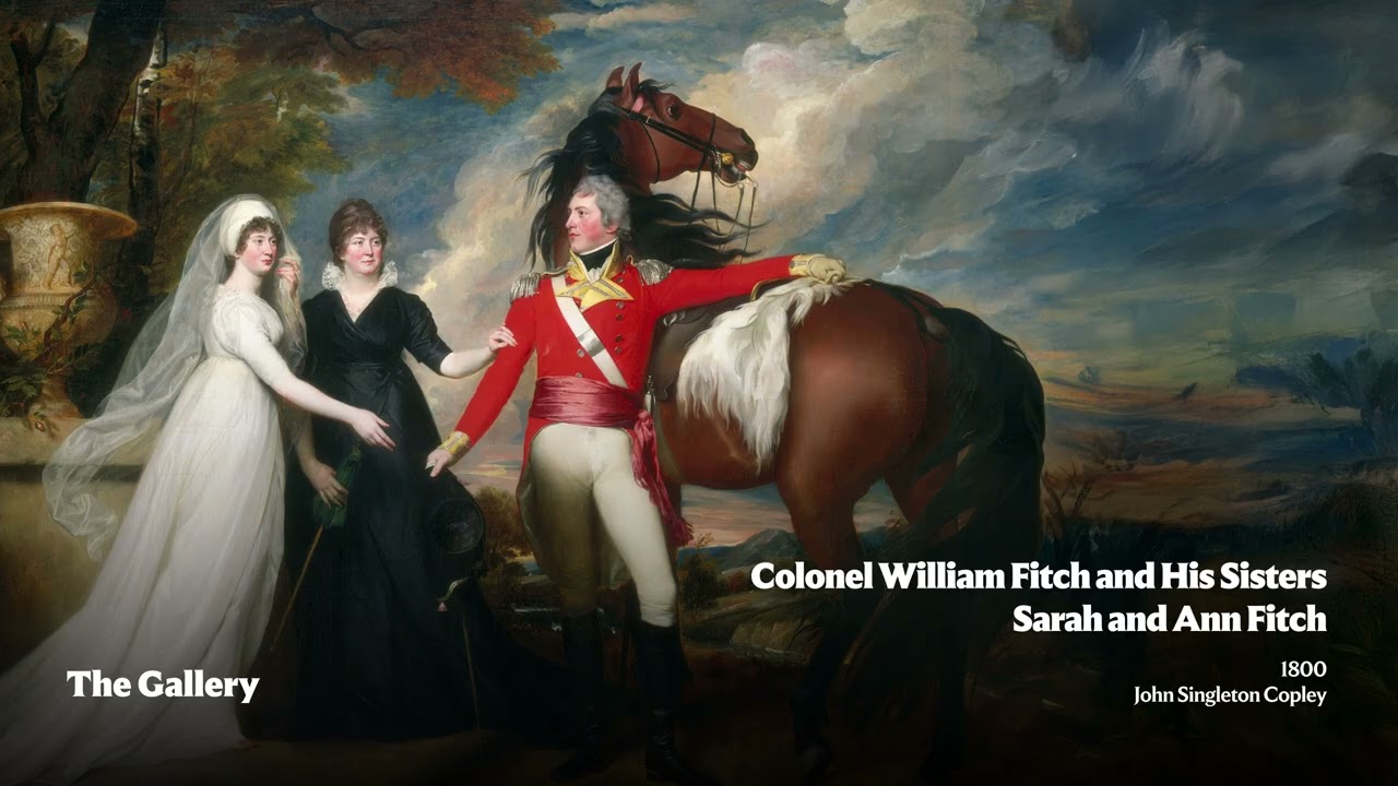 The Gallery - Colonel William Fitch and His Sisters / 1800 / John Singleton Copley