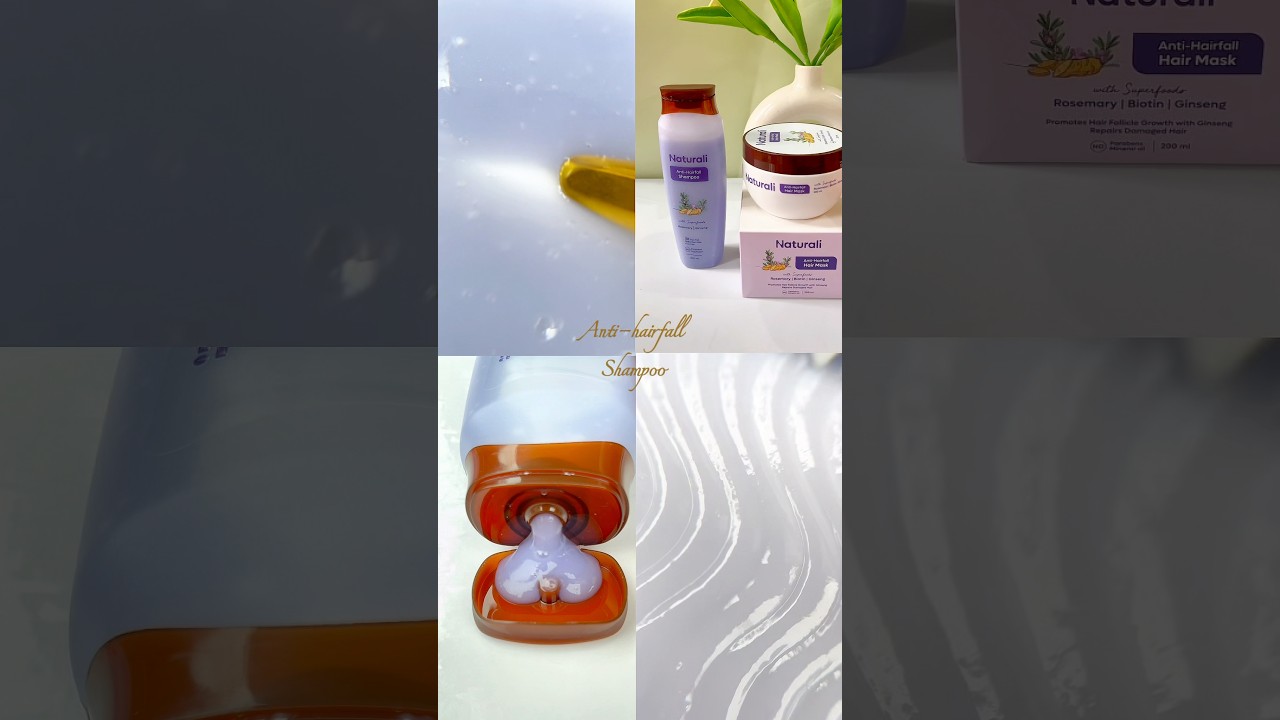 Viral anti hairfall shampoo and hair mask by naturali #ugccontent #hairfallsolution #haircare