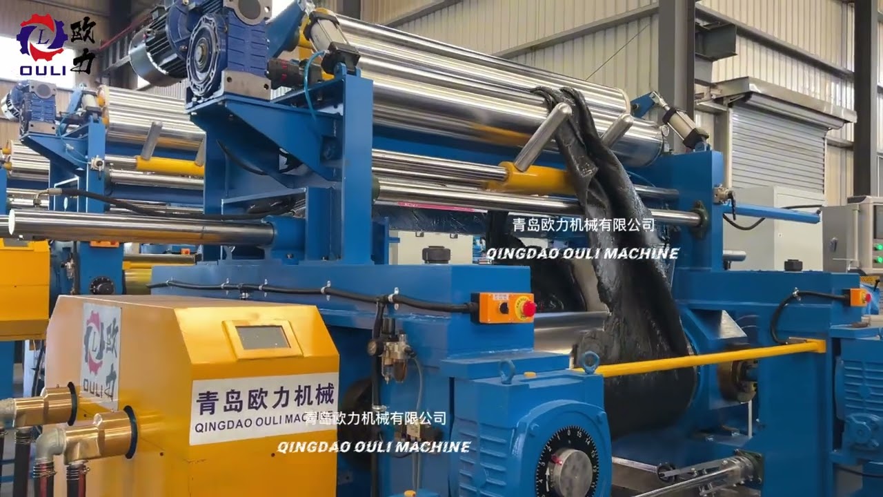22 inch Rubber mixing mill machine  with stock blender device.
