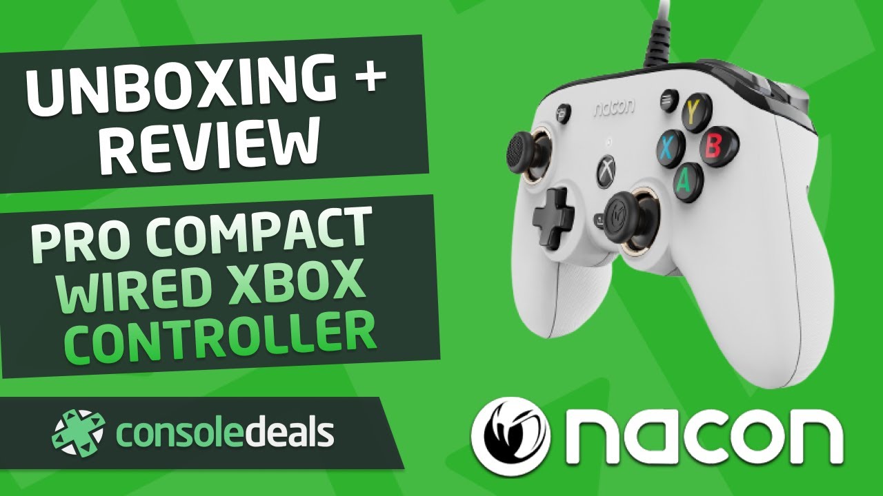 Nacon Pro Compact Xbox controller (Unboxing + Review) | Console Deals