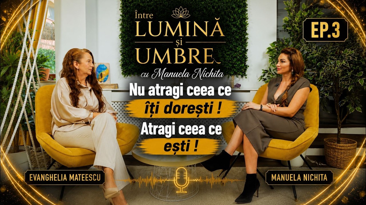 De ce atragi ceea ce trăiești? Legea Rezonanței explicată clar de Evanghelia Mateescu #3