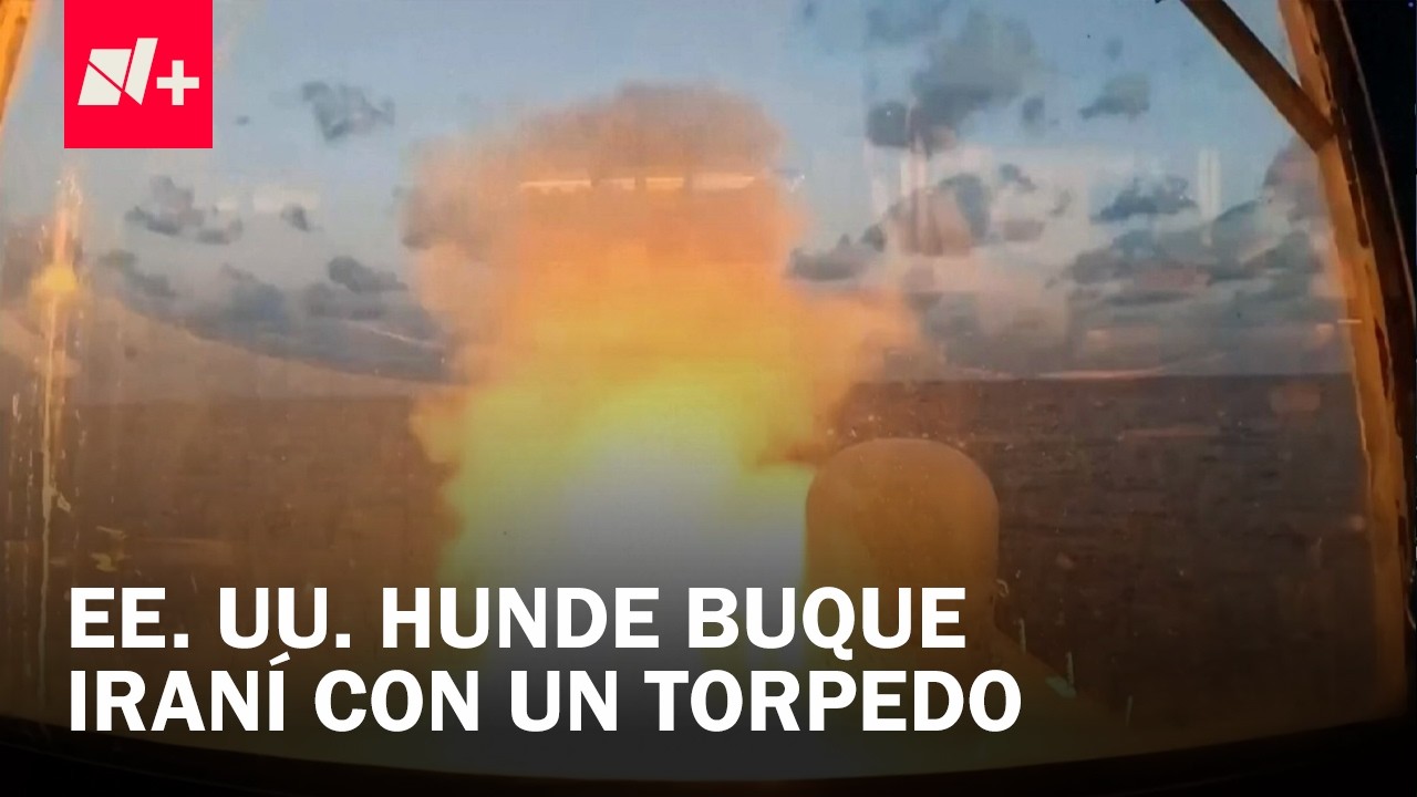 EE. UU. hunde buque de Irán con un torpedo usado por primera vez desde 1945 - En Punto
