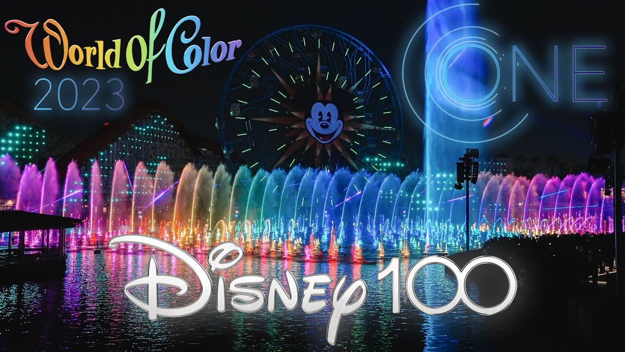 4 Amazing Angles for World of Color One (Disney 100th Anniversary) | Dream Park