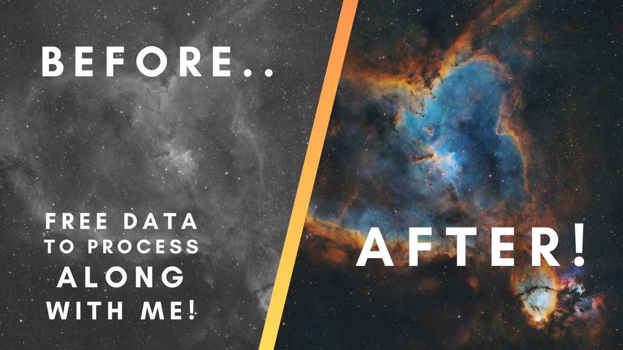 Download & process along with me! 😃 PixInsight Workflow & Tutorial