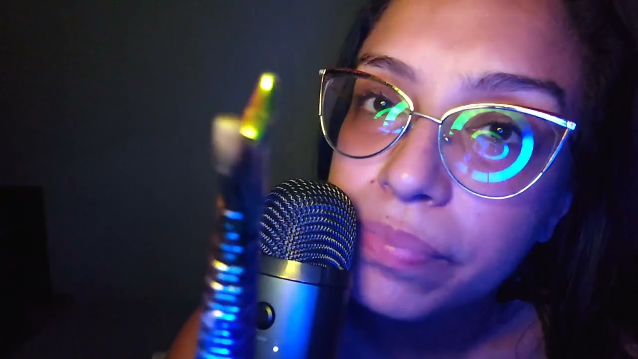 ASMR TOQUES NA TELA COM CALDA DE SEREIA 