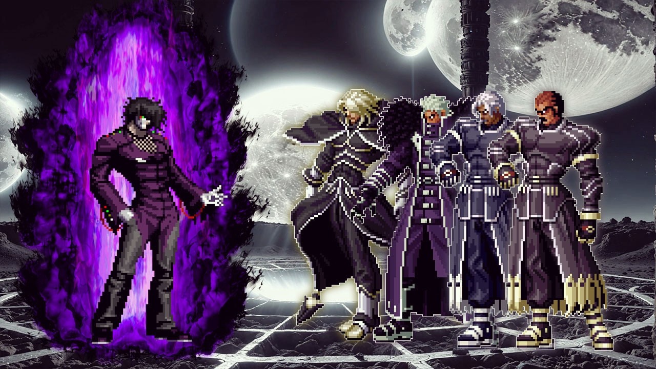 [KOF Mugen] Mec Element Vs Nest Bosses Team