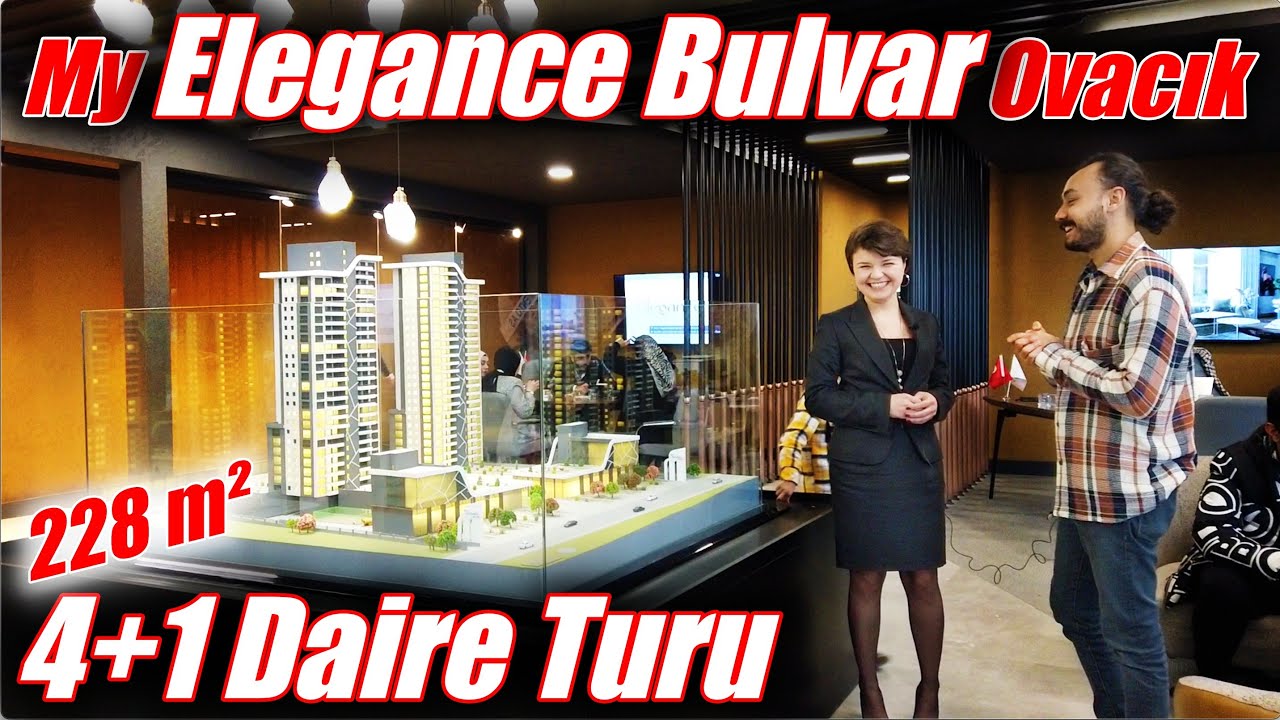 BENZERSİZ YATAK ODALI 4+1 DAİRE TURU / MY ELEGANCE BULVAR LANSMANI