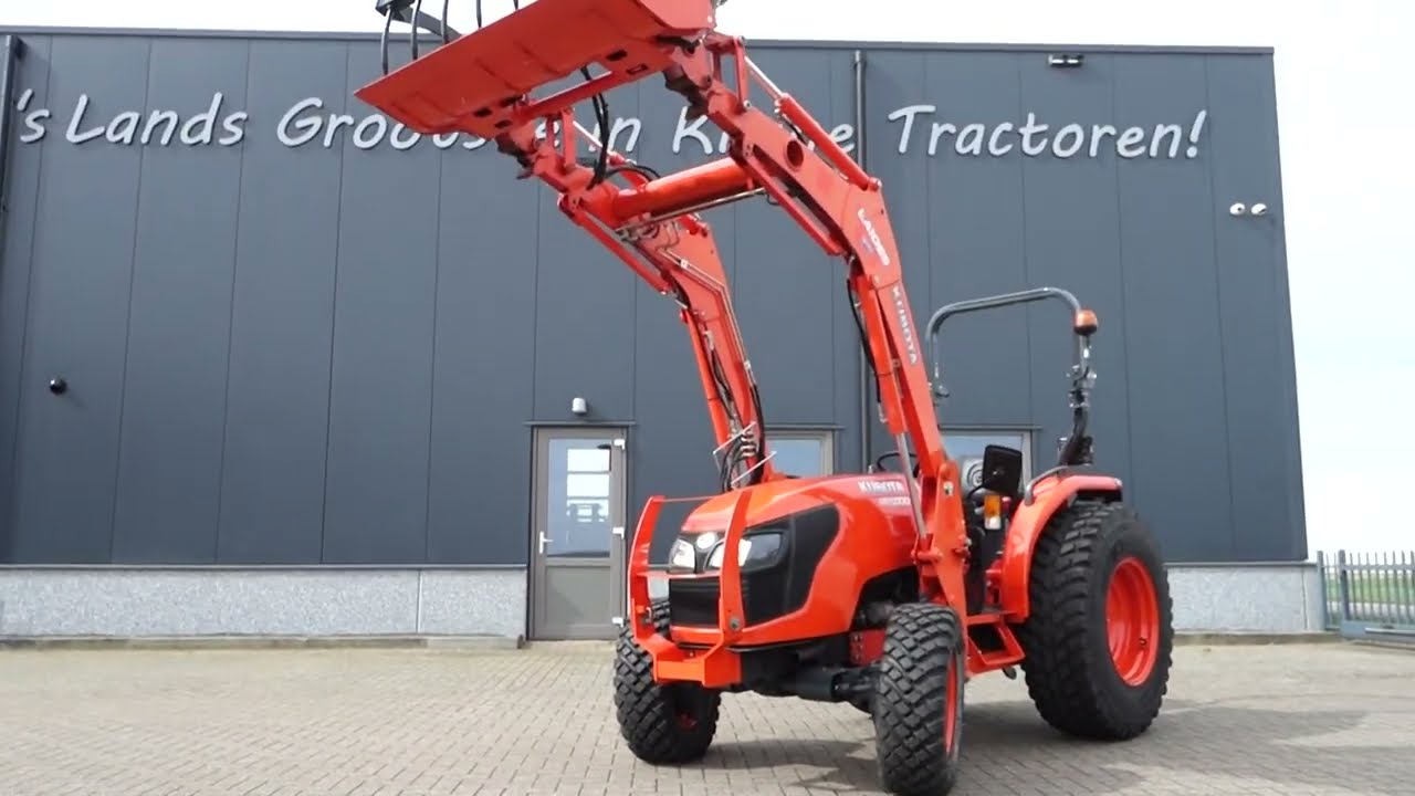 Kubota MK5000 4wd / 0650 Draaiuren / Voorlader + Knijperbak