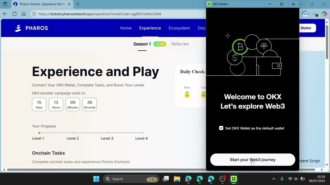 How To Connect OKX Wallet For Airdrop