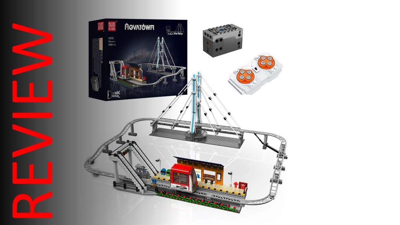 Ben's Lego ® / Klemmbausteine Welt ( World ) - Mould King® 16052 Urban Railcar - Video 110 - Review