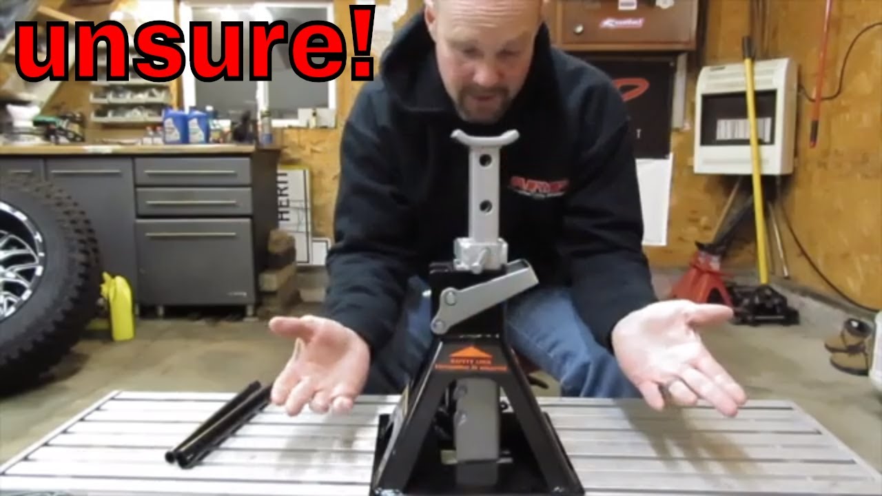 Powerbuilt All in one Jack Stands with 3 ton Bottle jack