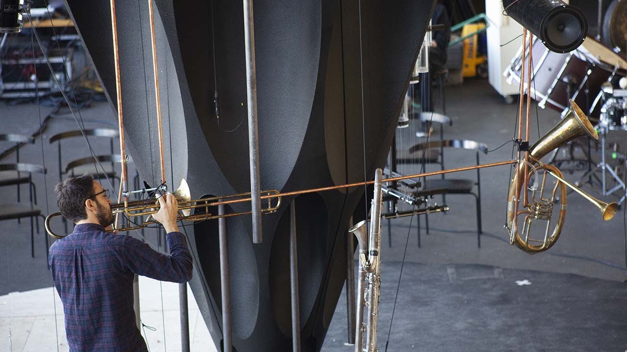 Rohrwerk - installation sonore à l'EPFL