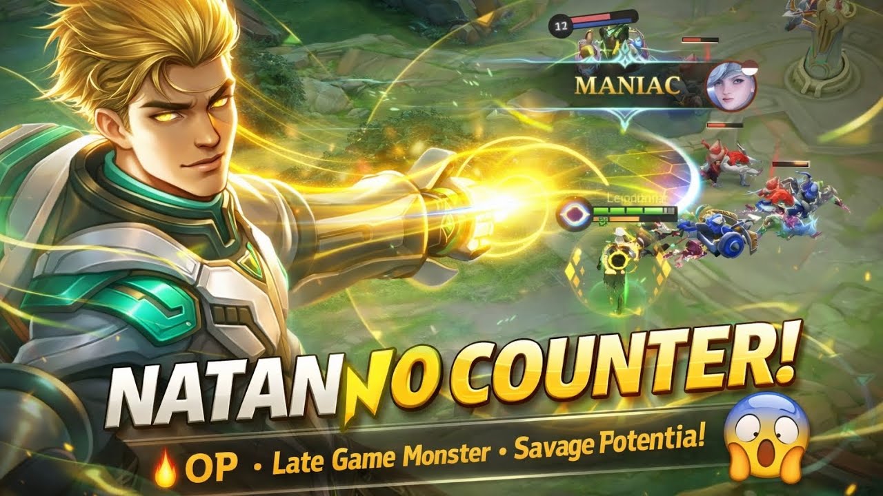NATAN NO COUNTER! Damage Ga Masuk Akal 😱