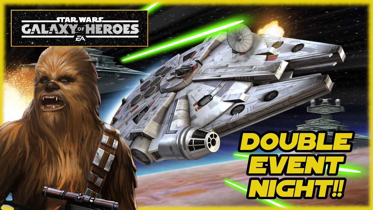 Chewbacca and Millenium Falcon Unlocks!!  Double Event Stream!