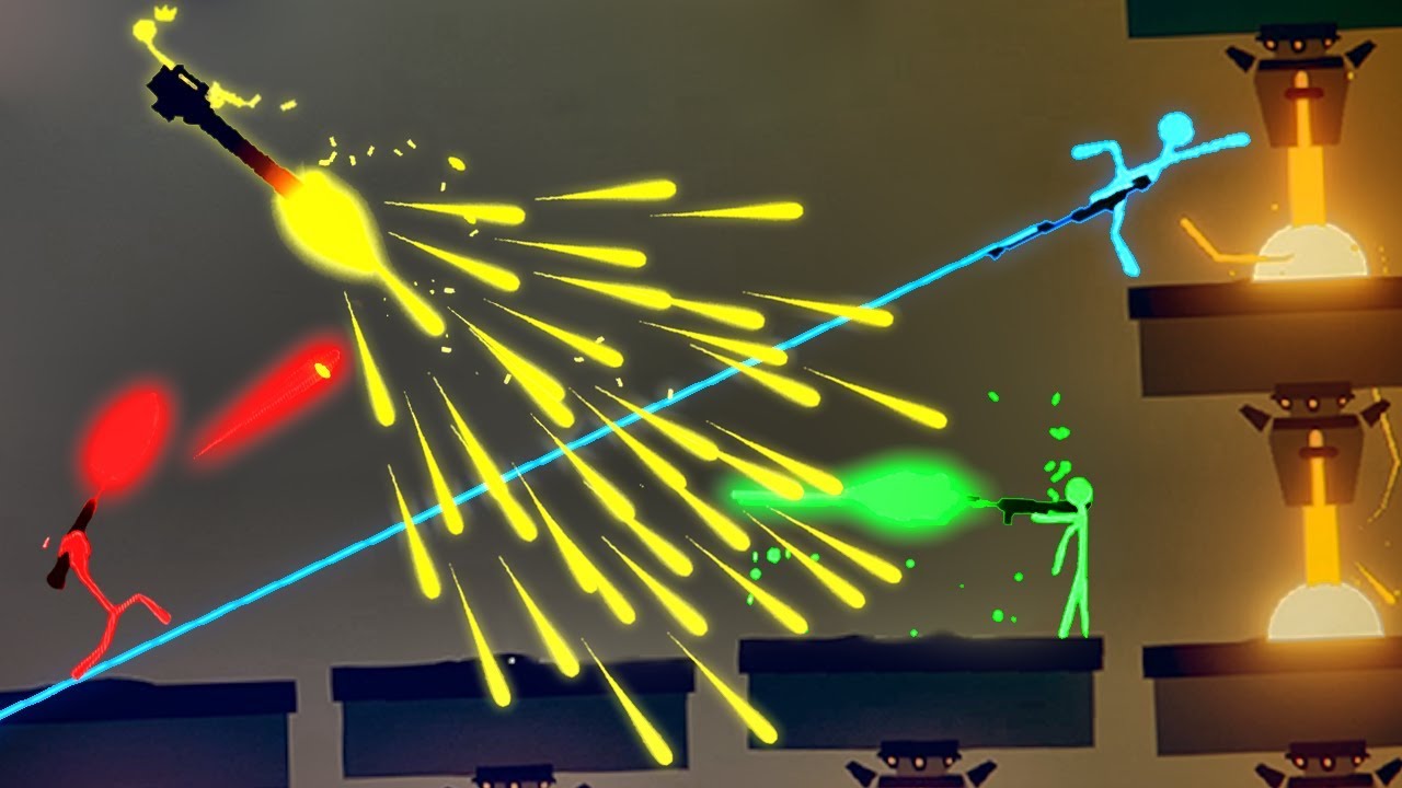 NEW Crazy and EXTREME Weapons!  Epic Stick Fight Battle (Stick Fight the Game Multiplayer