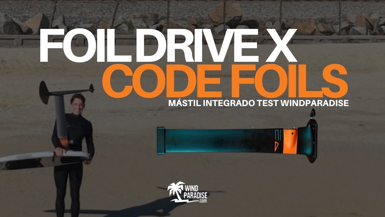 Mástil integrado Code Foils x Foil Drive | Review con Mario Brassó