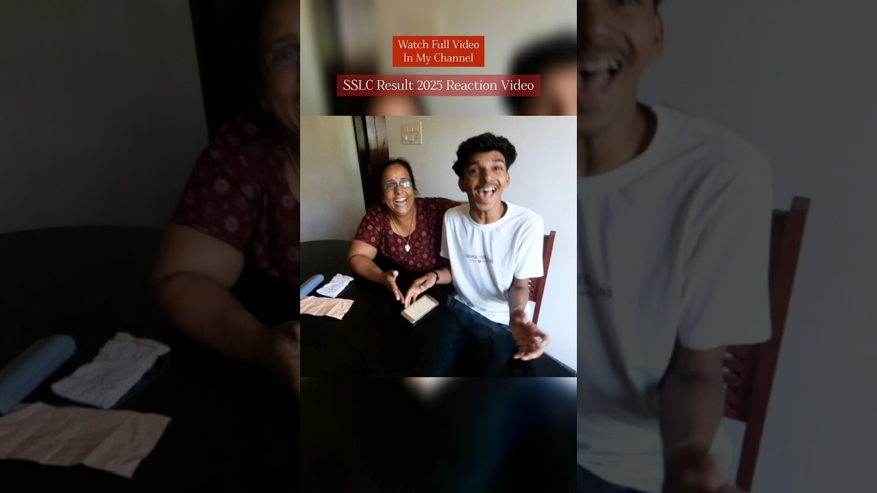 My SSLC Result live Reaction Video🥺Watch Full video😍#abhinavak #sslcpublicexam #xylem #sslc #shorts