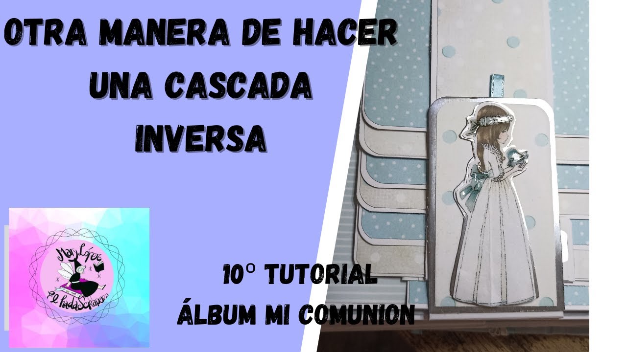 TUTORIAL CASCADA INVERSA DIFERENTE/ DIFFERENT REVERSE CASCADE TUTORIAL