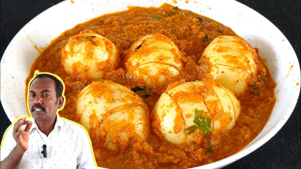 வாசம் பக்கத்து வீடு வரை வீசும் 😲😋Muttai kurma | egg kurma |egg gravy recipe Tamil |chapati side dish