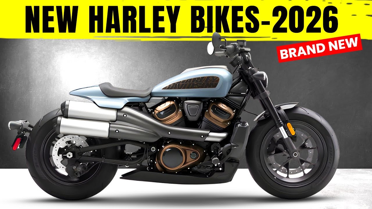 10 New Harley Davidson Motorcycles in 2026