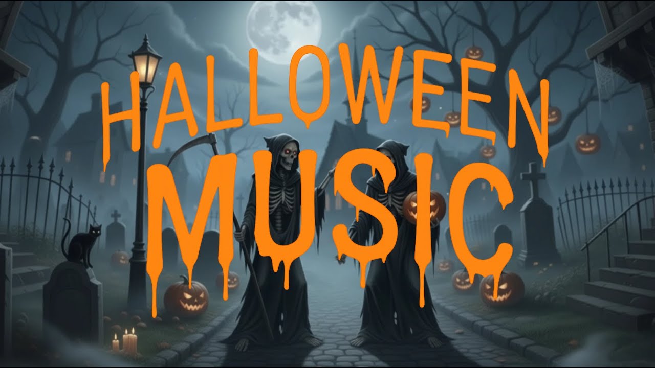 Creepy Halloween Music: Electric Guitar Instrumental for a Spooky Night
