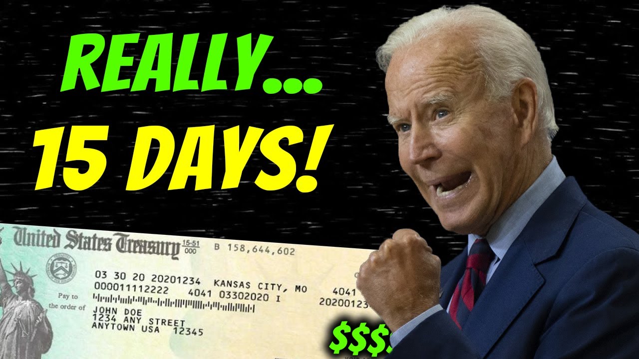 15 Days! 4th Stimulus Check Update | $800 Billion Infrastructure Package | Dems Plan & More - May 10