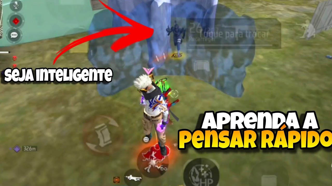 APRENDA A PENSAR R&Aacute;PIDO NAS TROCA&Ccedil;&Otilde;ES E MELHORE MUITO SUA JOGABILIDADE, FREE FIRE MOBILE 