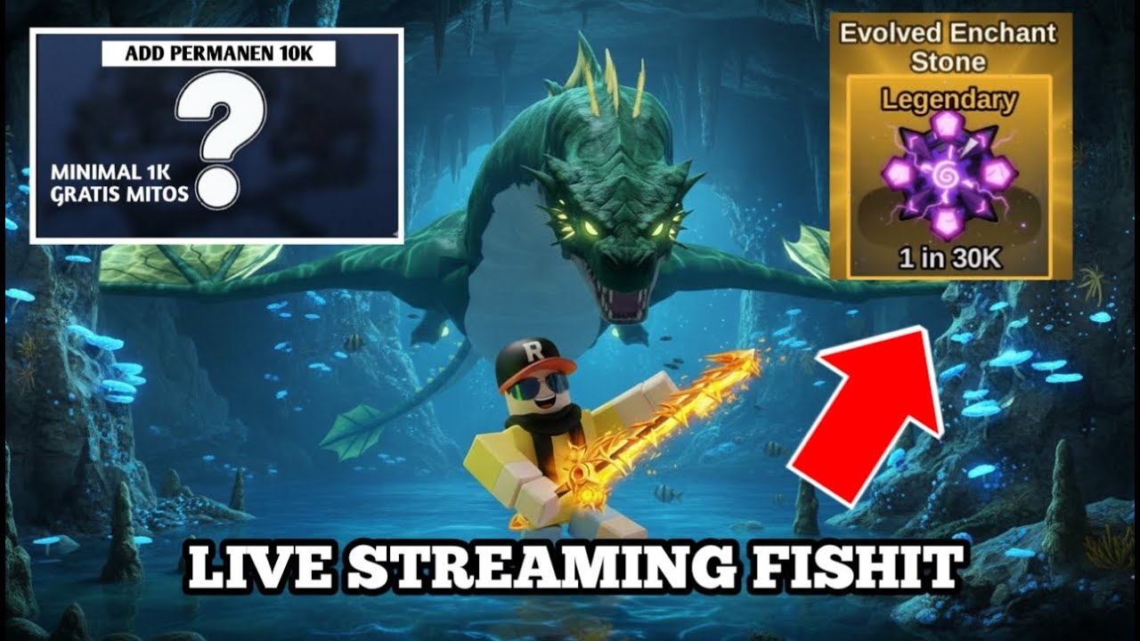 🎣Hoki Dimana?! Bantu Cari Secret Batu Enchant & Up Selesaikan Misi Diamond!