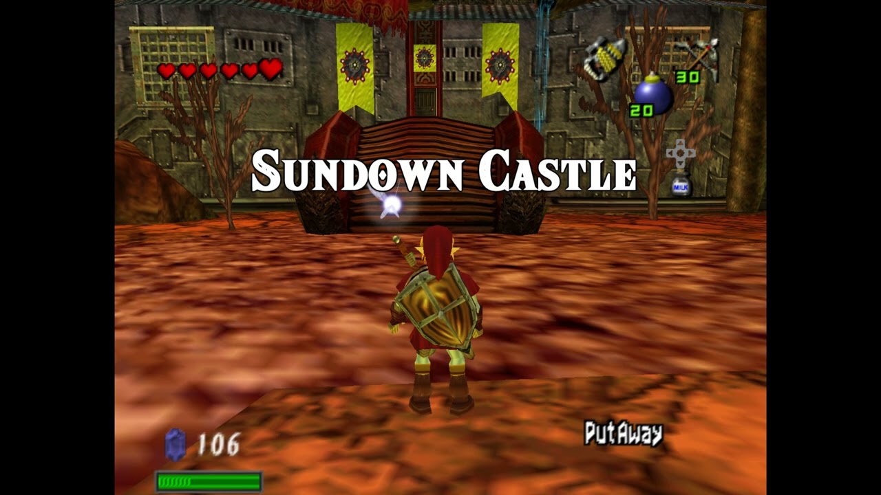 The Legend of Zelda Sands of Time OST - Sundown Castle