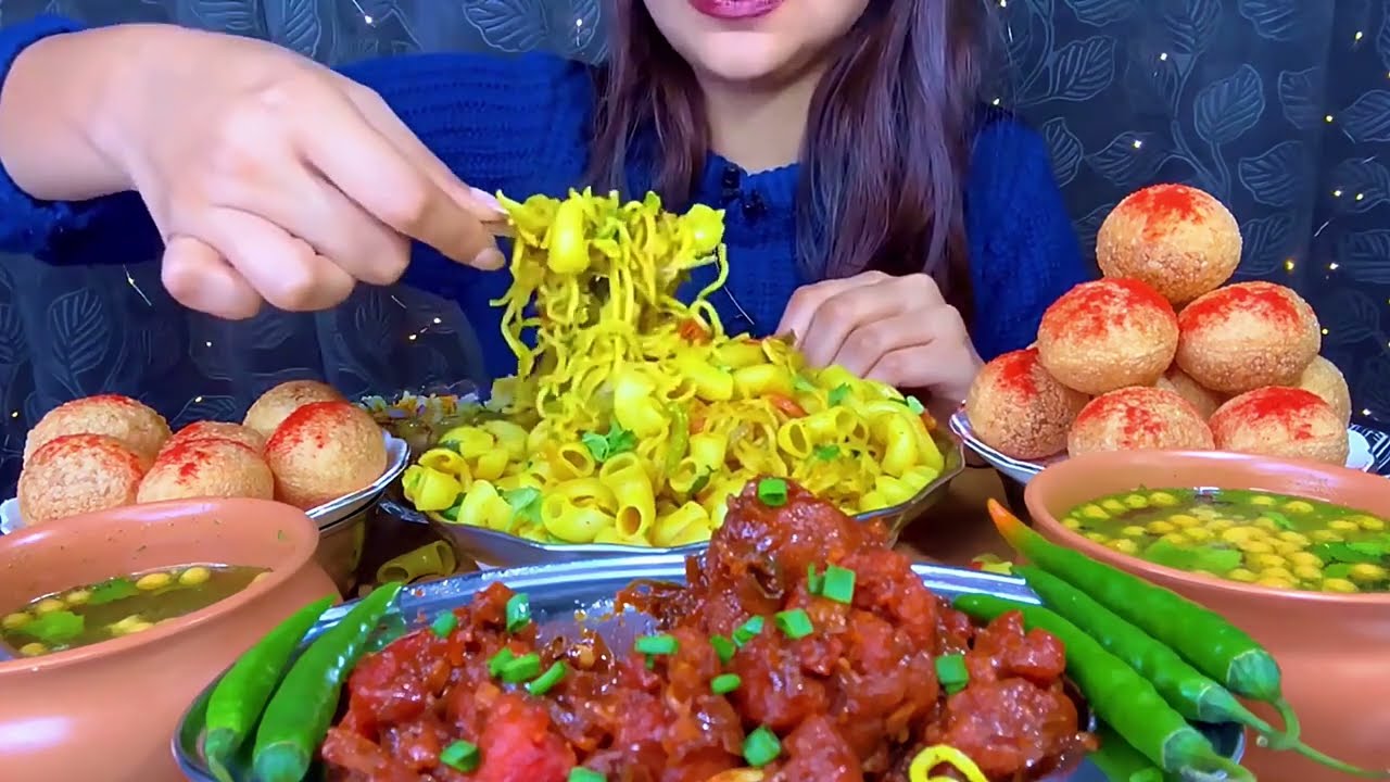 🍜 THE KING OF SNACKING IS BACK - The King of Snacking Tries All the Delicious Mukbang Dishes Part 68