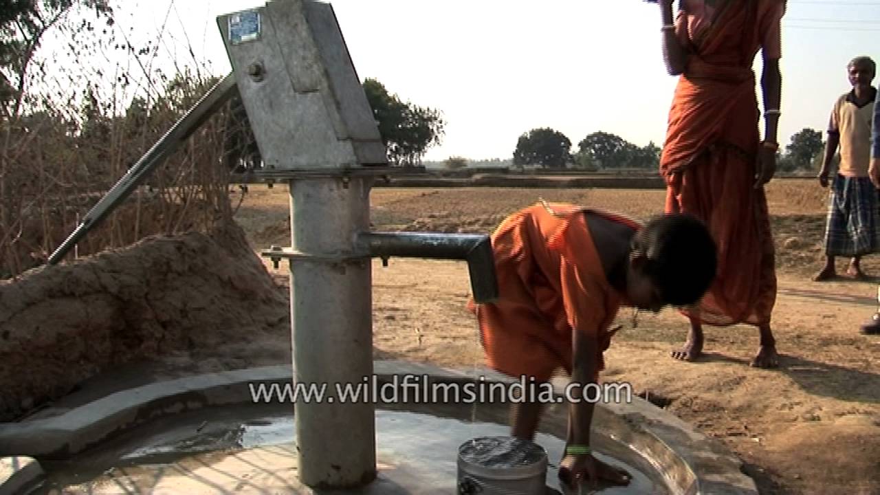 Rural India sources its water mostly from the ground, through hand pumps