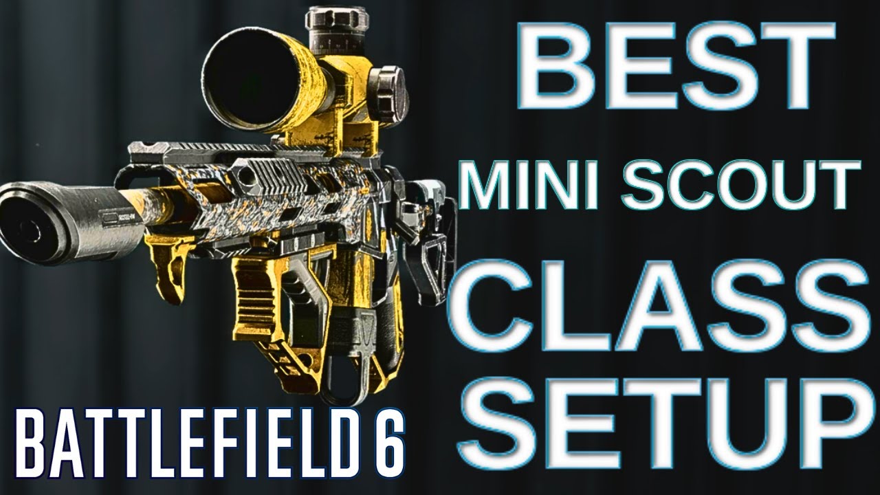 How to Make Mini Scout Overpowered in Battlefield 6 (MINI SCOUT SNIPER BEST LOADOUT SETUP)