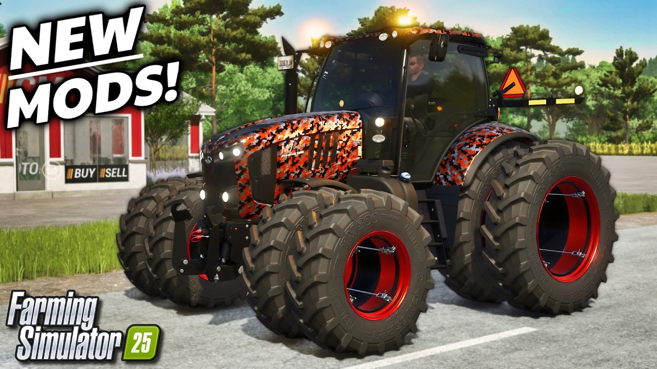 New Mods - Kubota M7, Lamborghini Spark, 3x New Maps, & More! | FS25