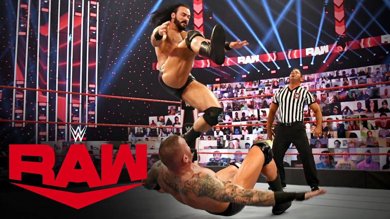 Рэнди Ортон против Дрю Макинтайра &ndash; матч за чемпионство WWE: Raw, 16 ноября 2020 г.