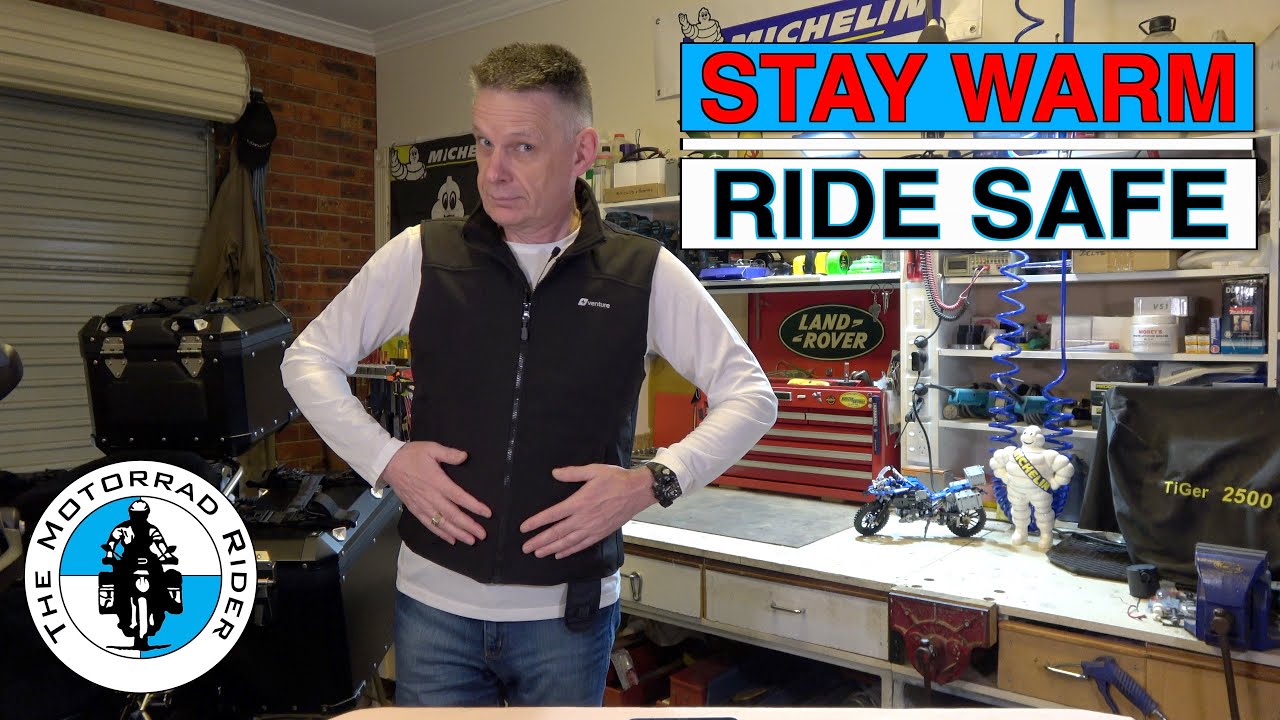 Stay Warm, Ride Safer this Winter: Zarkie Venture Heat 12V Heated Touring Vest Review.