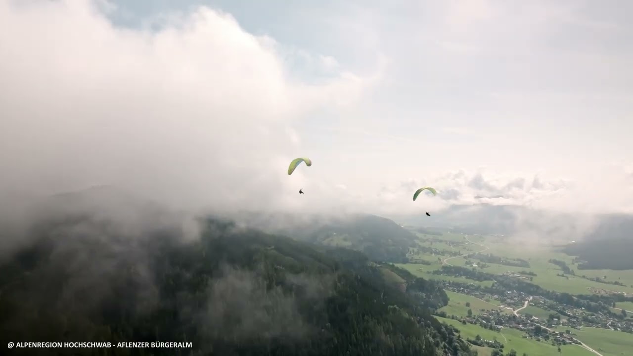 Paragliding Reel Alpenregion Hochschwab /Tourismus Hochsteiermark