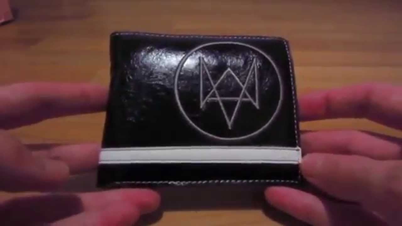 Watch_Dogs Wallet with RFID Protection and NFC Chip