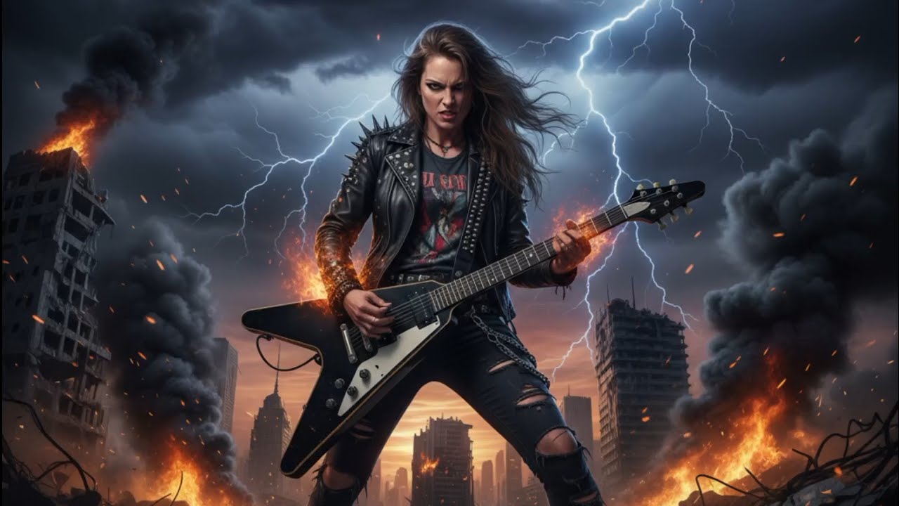 🔥 Burn Me Alive – Epic Rock of Redemption | Official Music Video 2025