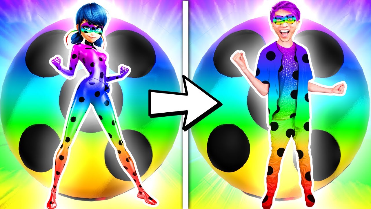 BEST NEW MIRACULOUS LADYBUG TRANSFORMATIONS EVER!? (LANKYBOX REACTION!)